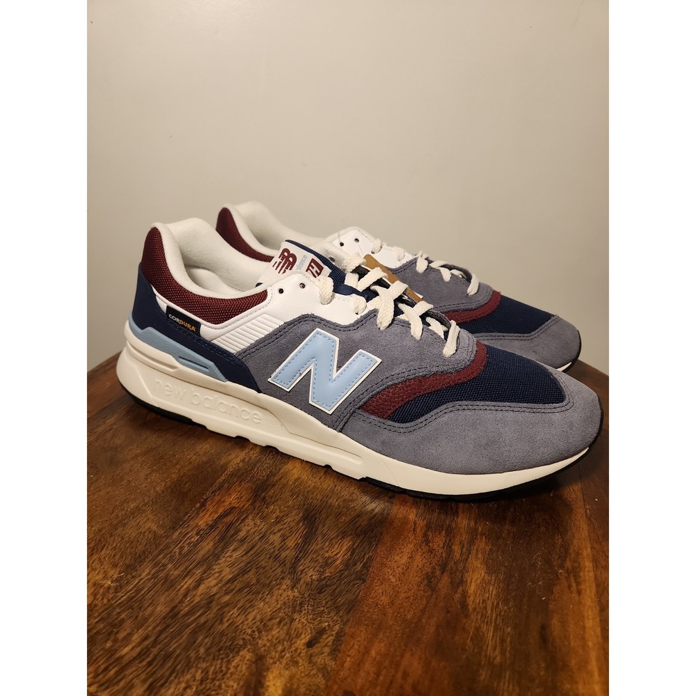 New Balance 997H Cordura Workwear Mens Shoes Size 12 Gray Navy Burgundy Sneakers